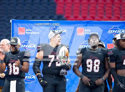 Thumbnail 2 in Prince Avenue Christian vs Hebron Christian (GHSA Private State Championship Final) photogallery.