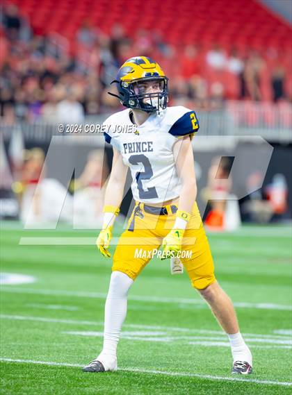 Thumbnail 1 in Prince Avenue Christian vs Hebron Christian (GHSA Private State Championship Final) photogallery.