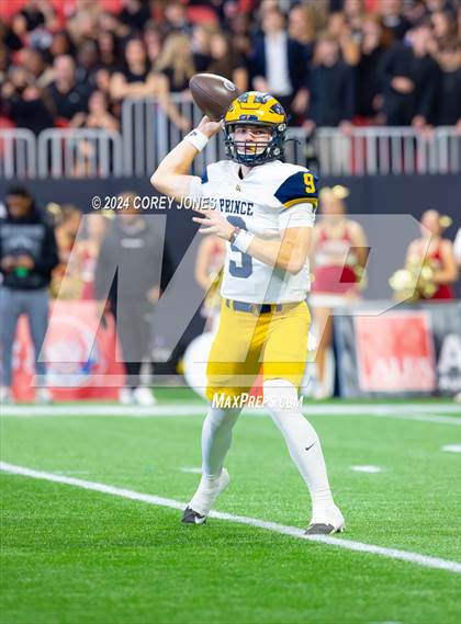 Thumbnail 1 in Prince Avenue Christian vs Hebron Christian (GHSA Private State Championship Final) photogallery.
