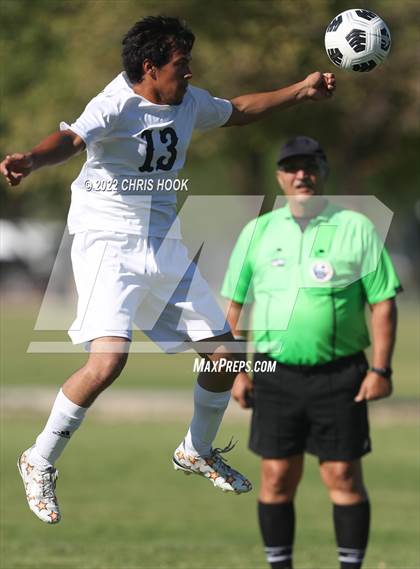 Thumbnail 2 in Madison Highland Prep vs. Ash Fork (Old Pueblo Soccer Classic) photogallery.