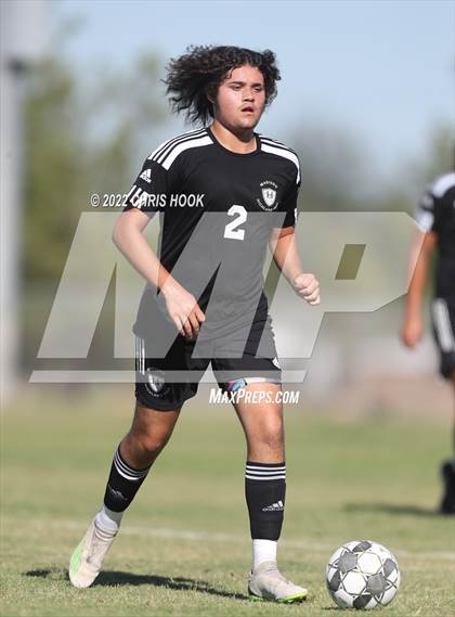 Thumbnail 3 in Madison Highland Prep vs. Ash Fork (Old Pueblo Soccer Classic) photogallery.