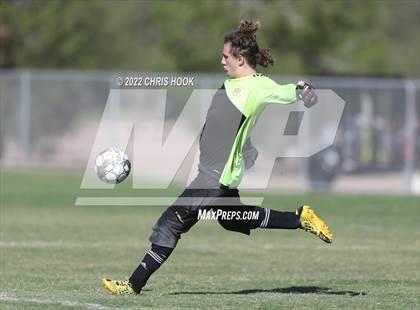 Thumbnail 2 in Madison Highland Prep vs. Ash Fork (Old Pueblo Soccer Classic) photogallery.