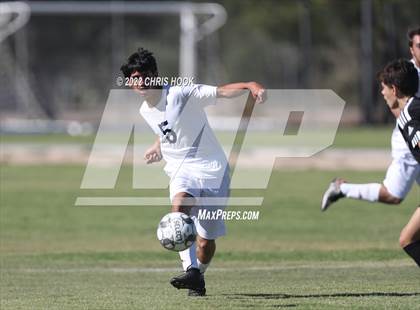 Thumbnail 2 in Madison Highland Prep vs. Ash Fork (Old Pueblo Soccer Classic) photogallery.