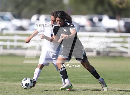 Thumbnail 3 in Madison Highland Prep vs. Ash Fork (Old Pueblo Soccer Classic) photogallery.