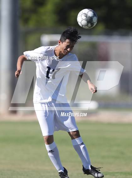 Thumbnail 3 in Madison Highland Prep vs. Ash Fork (Old Pueblo Soccer Classic) photogallery.
