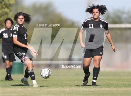 Thumbnail 1 in Madison Highland Prep vs. Ash Fork (Old Pueblo Soccer Classic) photogallery.