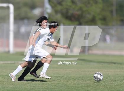 Thumbnail 3 in Madison Highland Prep vs. Ash Fork (Old Pueblo Soccer Classic) photogallery.