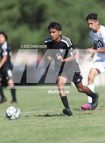 Thumbnail 3 in Madison Highland Prep vs. Ash Fork (Old Pueblo Soccer Classic) photogallery.