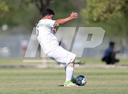 Thumbnail 3 in Madison Highland Prep vs. Ash Fork (Old Pueblo Soccer Classic) photogallery.