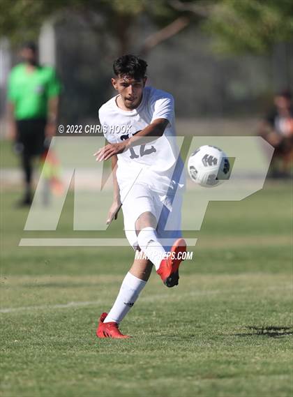 Thumbnail 2 in Madison Highland Prep vs. Ash Fork (Old Pueblo Soccer Classic) photogallery.