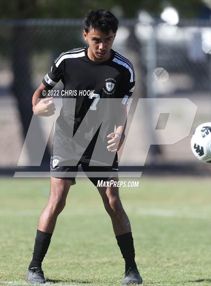 Thumbnail 1 in Madison Highland Prep vs. Ash Fork (Old Pueblo Soccer Classic) photogallery.