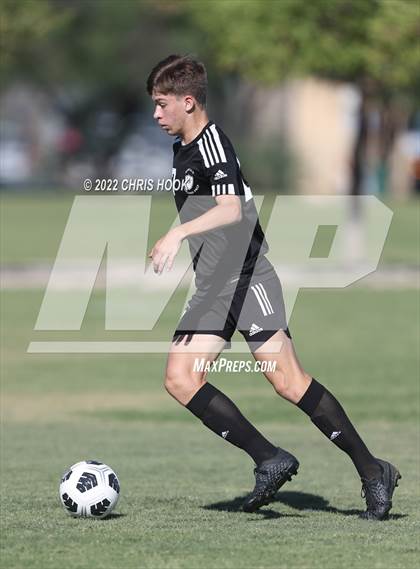 Thumbnail 2 in Madison Highland Prep vs. Ash Fork (Old Pueblo Soccer Classic) photogallery.