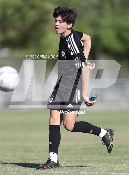 Thumbnail 3 in Madison Highland Prep vs. Ash Fork (Old Pueblo Soccer Classic) photogallery.