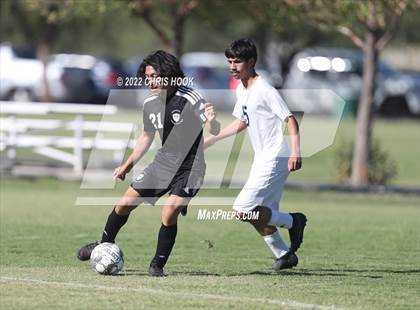 Thumbnail 3 in Madison Highland Prep vs. Ash Fork (Old Pueblo Soccer Classic) photogallery.