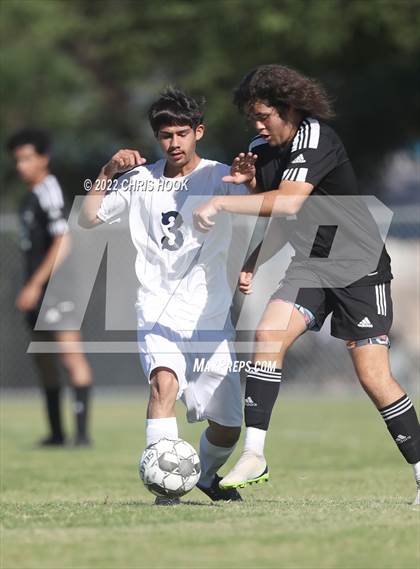 Thumbnail 3 in Madison Highland Prep vs. Ash Fork (Old Pueblo Soccer Classic) photogallery.
