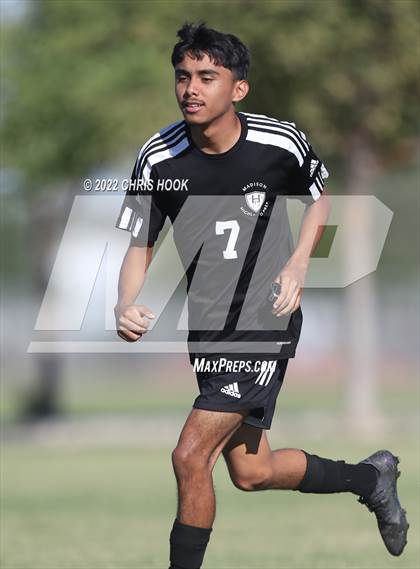 Thumbnail 3 in Madison Highland Prep vs. Ash Fork (Old Pueblo Soccer Classic) photogallery.