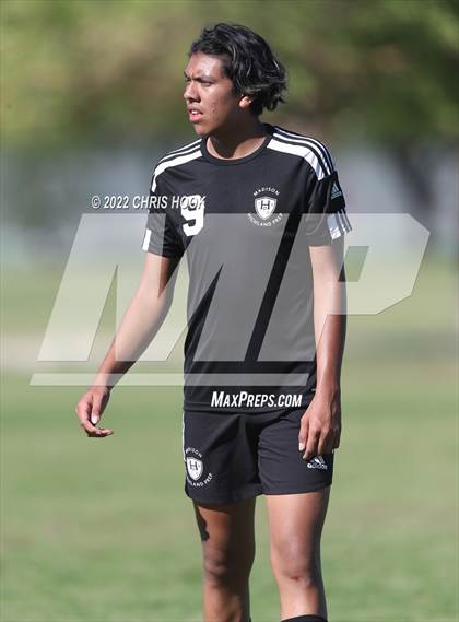 Thumbnail 1 in Madison Highland Prep vs. Ash Fork (Old Pueblo Soccer Classic) photogallery.