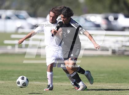 Thumbnail 1 in Madison Highland Prep vs. Ash Fork (Old Pueblo Soccer Classic) photogallery.