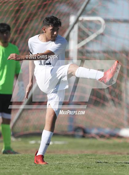 Thumbnail 1 in Madison Highland Prep vs. Ash Fork (Old Pueblo Soccer Classic) photogallery.
