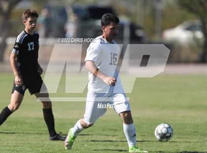 Thumbnail 3 in Madison Highland Prep vs. Ash Fork (Old Pueblo Soccer Classic) photogallery.