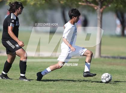 Thumbnail 2 in Madison Highland Prep vs. Ash Fork (Old Pueblo Soccer Classic) photogallery.