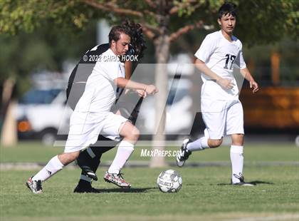 Thumbnail 3 in Madison Highland Prep vs. Ash Fork (Old Pueblo Soccer Classic) photogallery.