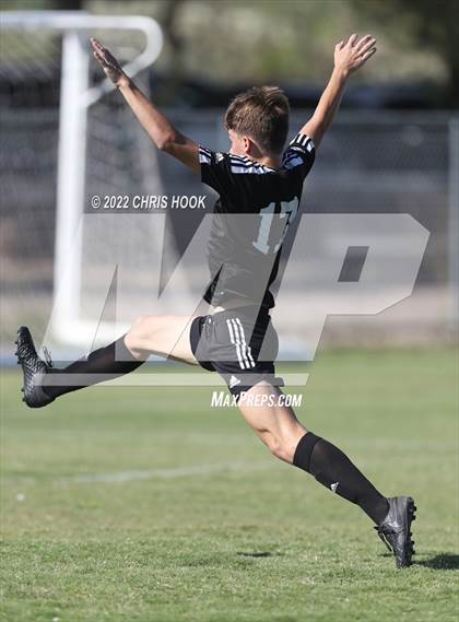 Thumbnail 2 in Madison Highland Prep vs. Ash Fork (Old Pueblo Soccer Classic) photogallery.
