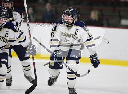 Thumbnail 3 in Tri-Town vs. Newington Co-op (CIAC D3 Qtr Final) photogallery.
