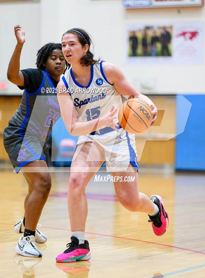 Thumbnail 2 in Statesville vs Community School of Davidson (North Iredell Holiday Classic) photogallery.