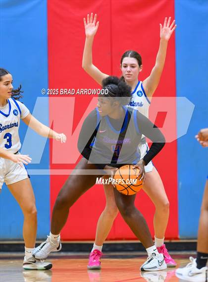 Thumbnail 2 in Statesville vs Community School of Davidson (North Iredell Holiday Classic) photogallery.