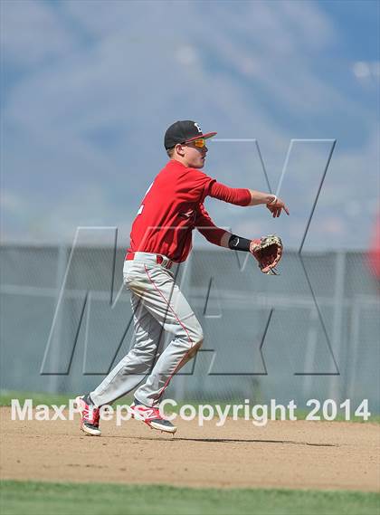 Thumbnail 1 in Denver East @ Mountain Vista (CHSAA 5A District 4 Playoff) photogallery.