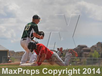 Thumbnail 1 in Denver East @ Mountain Vista (CHSAA 5A District 4 Playoff) photogallery.