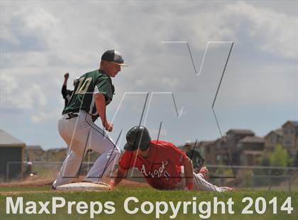 Thumbnail 1 in Denver East @ Mountain Vista (CHSAA 5A District 4 Playoff) photogallery.