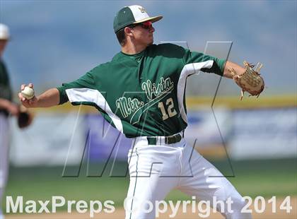 Thumbnail 3 in Denver East @ Mountain Vista (CHSAA 5A District 4 Playoff) photogallery.