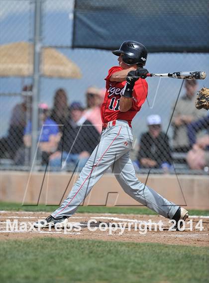Thumbnail 2 in Denver East @ Mountain Vista (CHSAA 5A District 4 Playoff) photogallery.