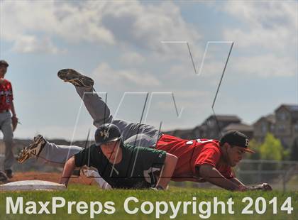 Thumbnail 2 in Denver East @ Mountain Vista (CHSAA 5A District 4 Playoff) photogallery.