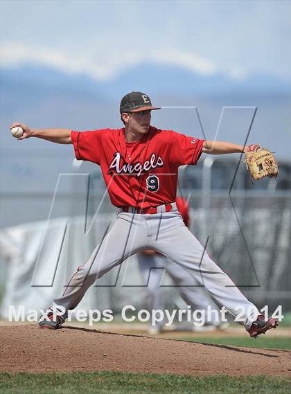 Thumbnail 3 in Denver East @ Mountain Vista (CHSAA 5A District 4 Playoff) photogallery.