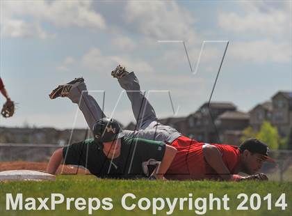 Thumbnail 1 in Denver East @ Mountain Vista (CHSAA 5A District 4 Playoff) photogallery.