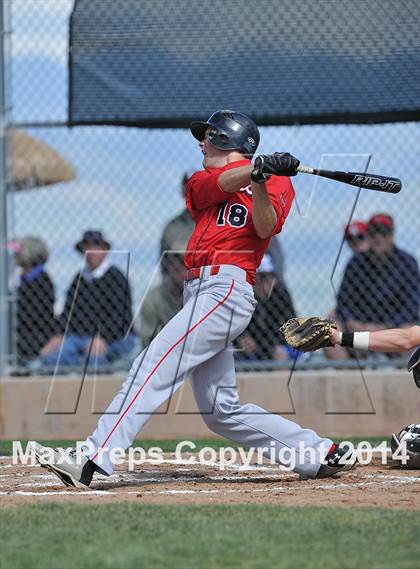 Thumbnail 3 in Denver East @ Mountain Vista (CHSAA 5A District 4 Playoff) photogallery.