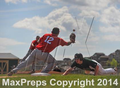Thumbnail 3 in Denver East @ Mountain Vista (CHSAA 5A District 4 Playoff) photogallery.