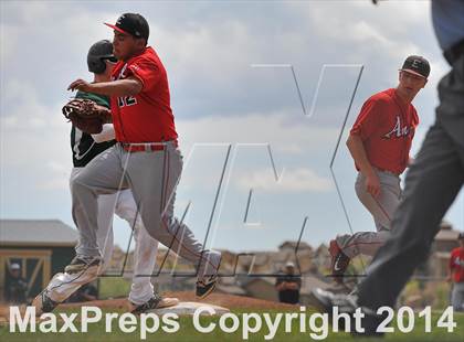 Thumbnail 1 in Denver East @ Mountain Vista (CHSAA 5A District 4 Playoff) photogallery.
