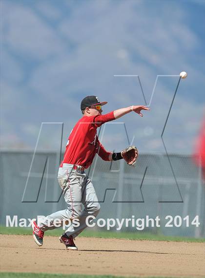 Thumbnail 3 in Denver East @ Mountain Vista (CHSAA 5A District 4 Playoff) photogallery.