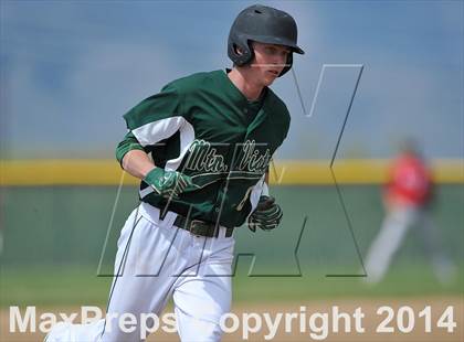 Thumbnail 3 in Denver East @ Mountain Vista (CHSAA 5A District 4 Playoff) photogallery.