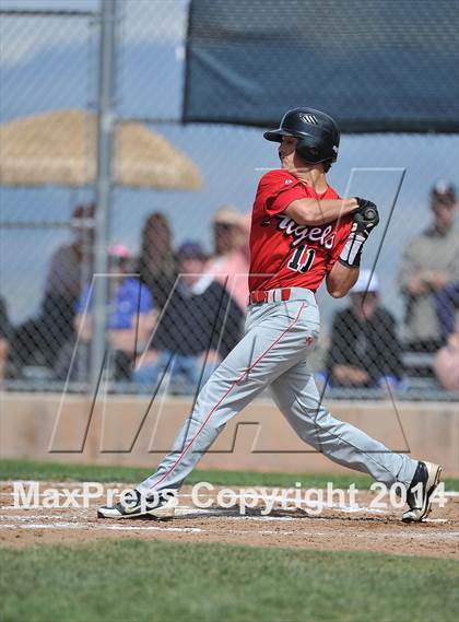 Thumbnail 3 in Denver East @ Mountain Vista (CHSAA 5A District 4 Playoff) photogallery.