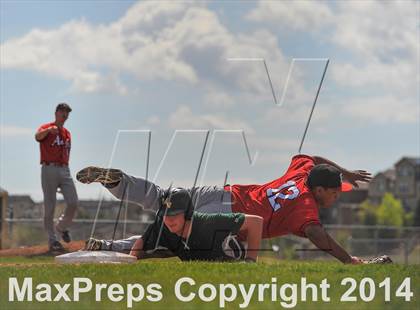 Thumbnail 1 in Denver East @ Mountain Vista (CHSAA 5A District 4 Playoff) photogallery.