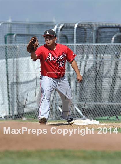 Thumbnail 2 in Denver East @ Mountain Vista (CHSAA 5A District 4 Playoff) photogallery.