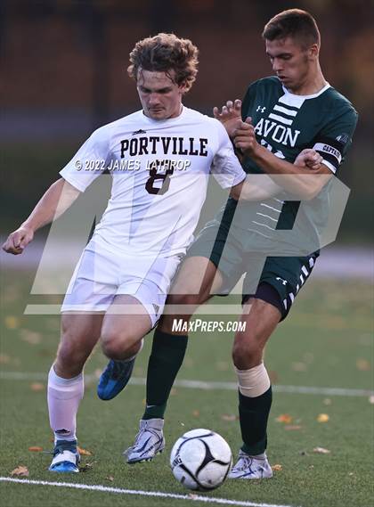 Thumbnail 2 in Portville vs. Avon (NYSPHSAA Section 5 Class C Regional) photogallery.