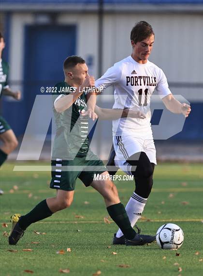 Thumbnail 1 in Portville vs. Avon (NYSPHSAA Section 5 Class C Regional) photogallery.