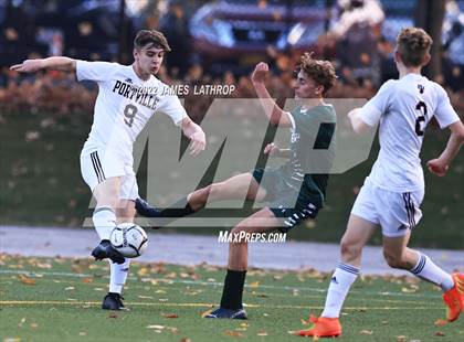 Thumbnail 1 in Portville vs. Avon (NYSPHSAA Section 5 Class C Regional) photogallery.