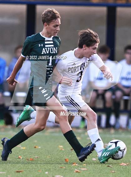 Thumbnail 3 in Portville vs. Avon (NYSPHSAA Section 5 Class C Regional) photogallery.